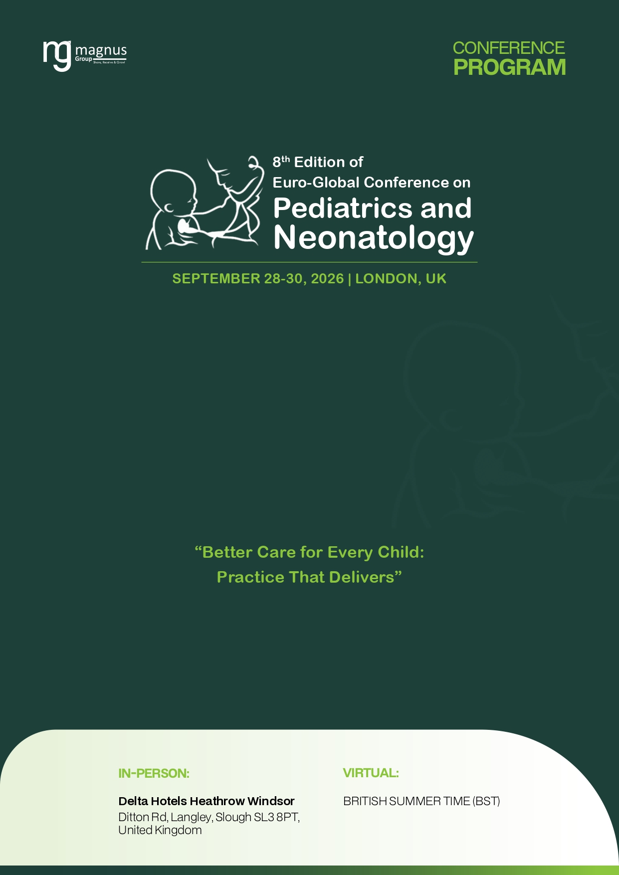Pediatrics and Neonatology | London, UK Program